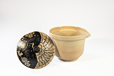 Product image for:Hohin Teapot Kinginsai Tsuru Hana (M0299
